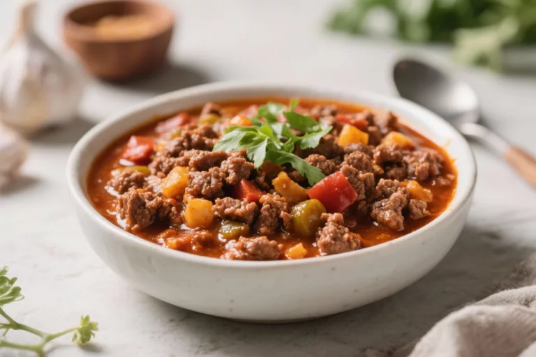 Keto Chili With Ground Beef – Hearty, Low-Carb Comfort