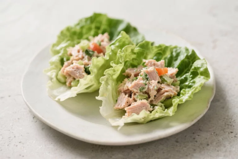 Keto Tuna Salad Lettuce Wraps – Fresh, Fast, and Satisfying