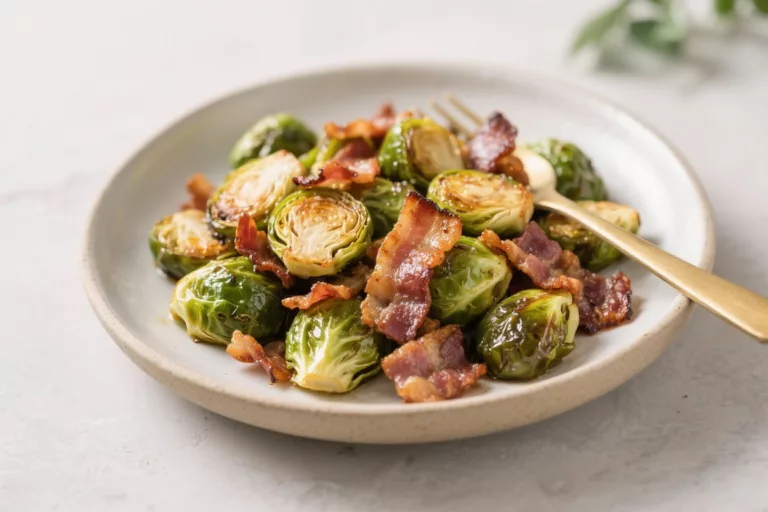 Keto Roasted Brussels Sprouts With Bacon – Crispy, Savory, and Satisfying