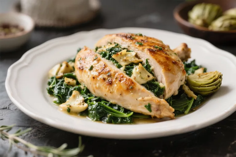 Keto Spinach and Artichoke Stuffed Chicken – Creamy, Flavor-Packed, and Low-Carb