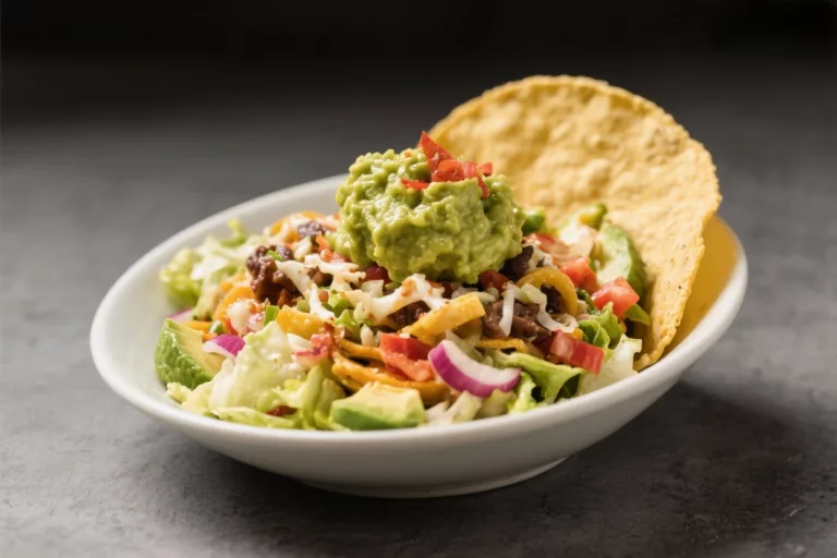 Keto Taco Salad With Guacamole – Fresh, Flavorful, and Low-Carb