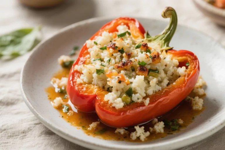 Keto Stuffed Bell Peppers With Cauliflower Rice – A Flavorful Low-Carb Favorite