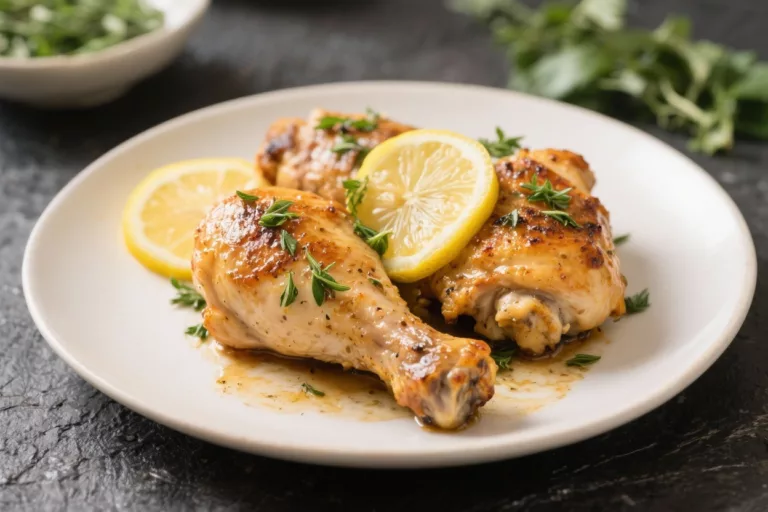 Keto Lemon Herb Chicken Thighs – Bright, Juicy, and Weeknight-Friendly