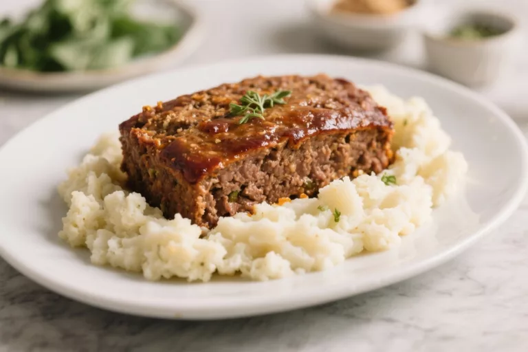 Keto Meatloaf With Cauliflower Mash – Comfort Food That Fits Your Goals