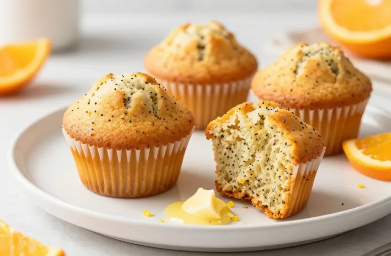 Orange Poppy Seed Muffins That Taste Like Sunshine