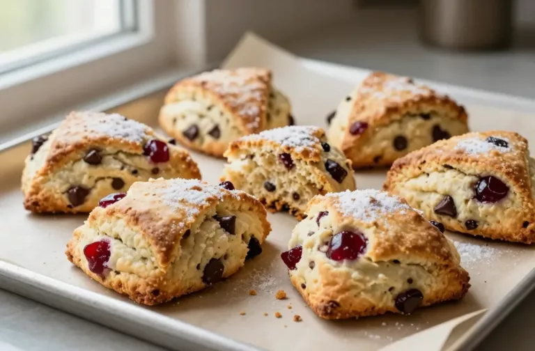 Cherry Chocolate Chip Scones That Taste Like Bakery Magic