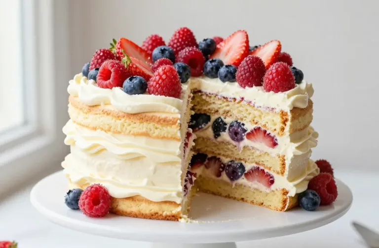 Berry Chantilly Cake That Steals the Spotlight