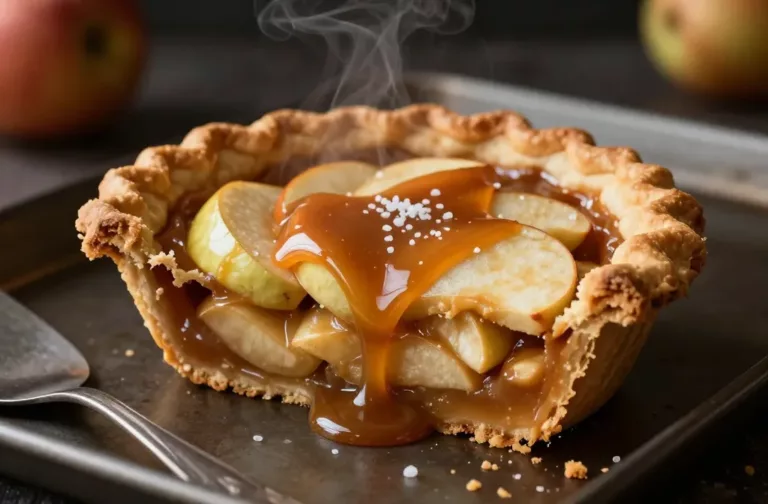 Salted Caramel Apple Pie That Stops Conversations