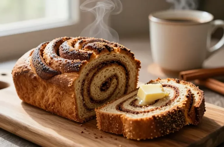 Cozy Bake Alert Cinnamon Swirl Coffee Loaf Magic