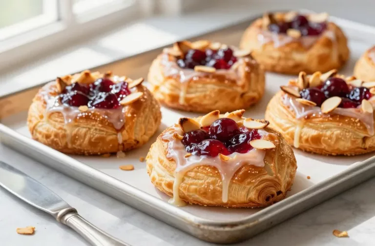 Cherry Almond Danish Pastries That Wow with Zero Fuss