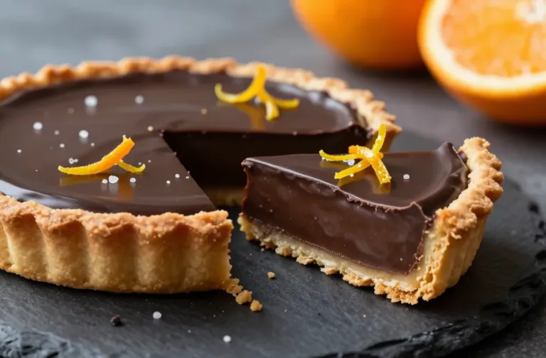Dark Chocolate Orange Tart That Stuns Every Time