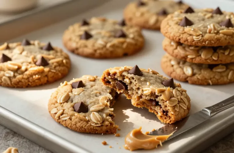 Peanut Butter Oatmeal Cookies Everyone Begs for
