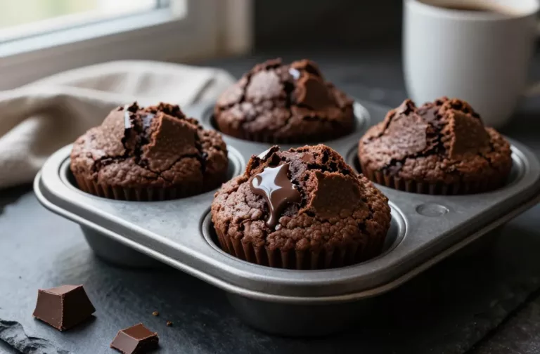 Bakery-Style Mega Chocolate Chunk Muffins That Impress