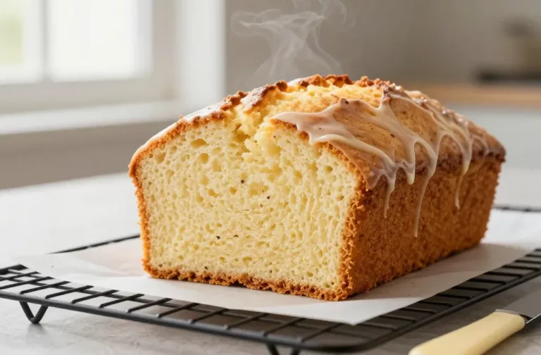 Ultra-Soft Bakery Vanilla Loaf That Melts in Your Mouth