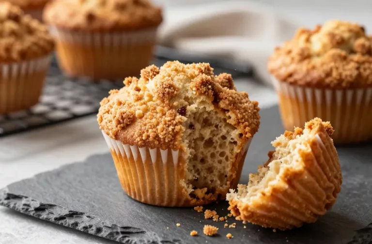Bakery-Style Cinnamon Crumb Muffins with Sky-High Tops