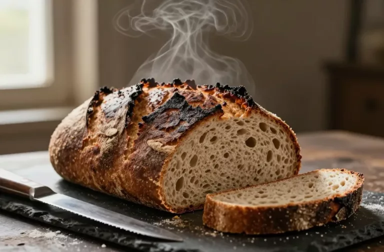 High-Rise Crusty Wheat Loaf That Crackles and Soars