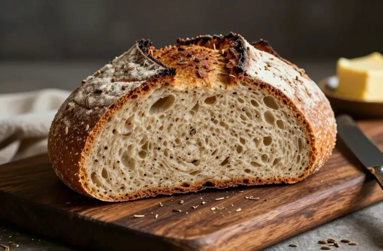 Rye and Caraway Country Loaf That Steals the Show