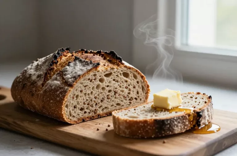 Buckwheat Country Bread That Tastes Like a Bakery Loaf
