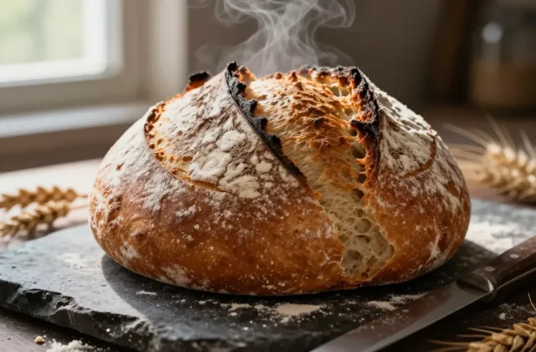 Hearth-Baked Wheat Round That Tastes Like a Bakery
