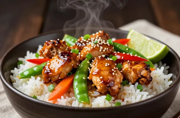 Honey Soy Chicken Veg Rice That Slaps Every Time