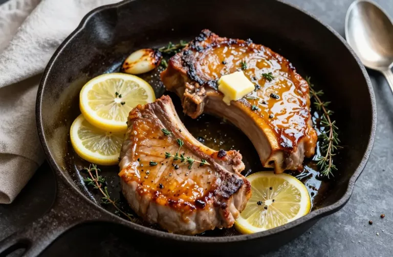 Lemon Herb Pork Chop Dinner That Feels Restaurant-Fancy