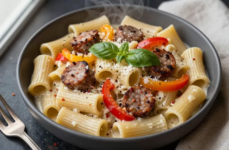 Creamy Sausage and Pepper Pasta in 30 Minutes Flat