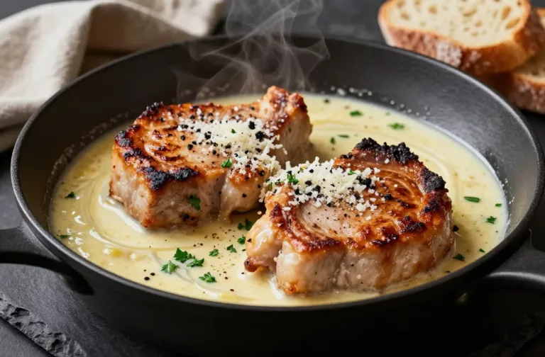 Creamy Parmesan Pork Chops for Weeknight Wow