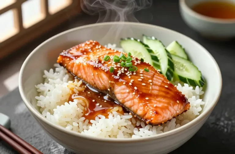 Sticky Honey Garlic Salmon Bowls You’Ll Crave Nightly