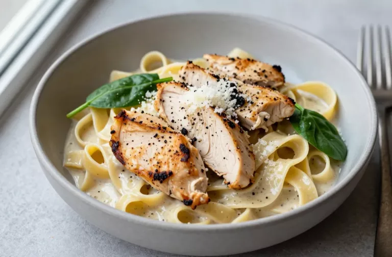 Creamy Parmesan Chicken Pasta in 30 Minutes Flat