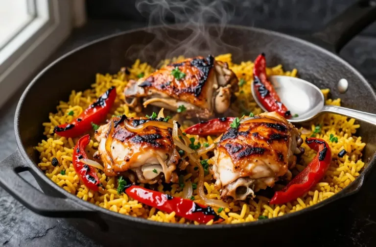 Roasted Pepper Chicken and Rice That Breaks the Internet