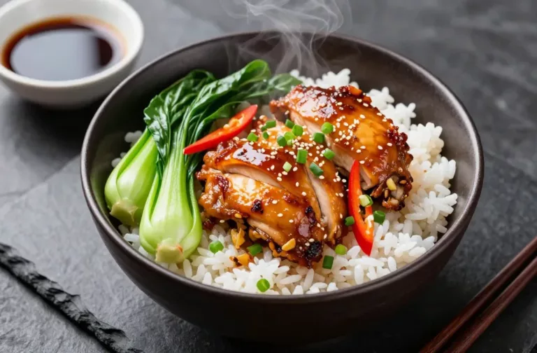 Chinese Ginger Garlic Chicken Rice Bowls You’Ll Crave