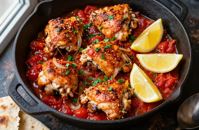 Weeknight Hero Turkish Spiced Chicken Tomato Skillet