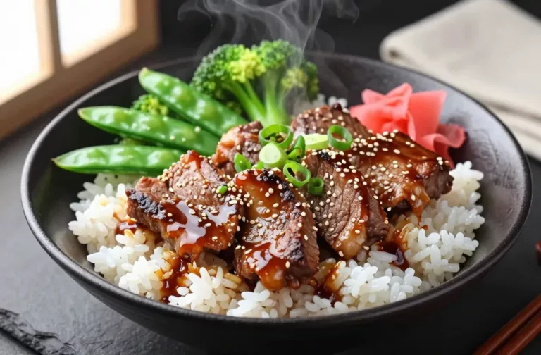 Weeknight Japanese Teriyaki Beef Rice Plates That Slap