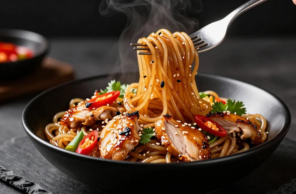 Irresistible Thai Chili Garlic Noodles with Chicken Tonight