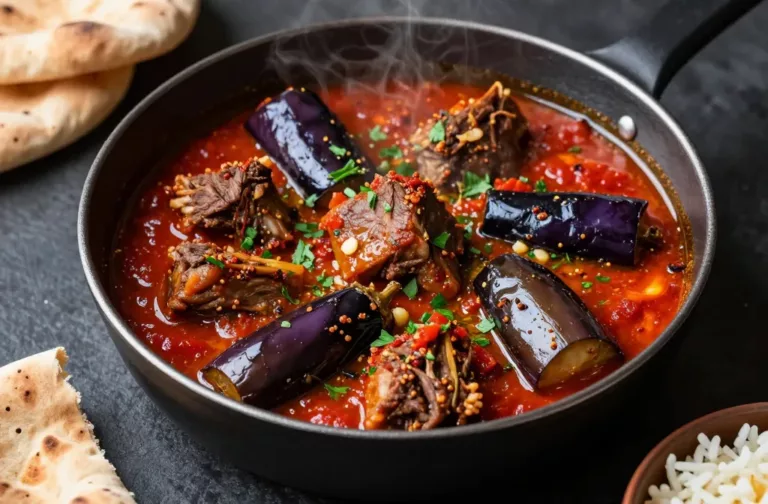 Turkish Lamb and Aubergine Stew That Warms the Soul