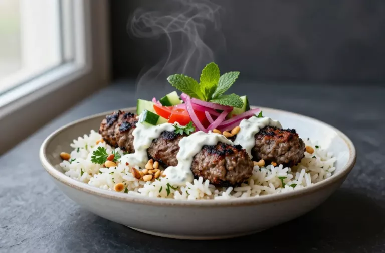Lebanese Lamb Kofta Rice Bowls That Wow Every Bite