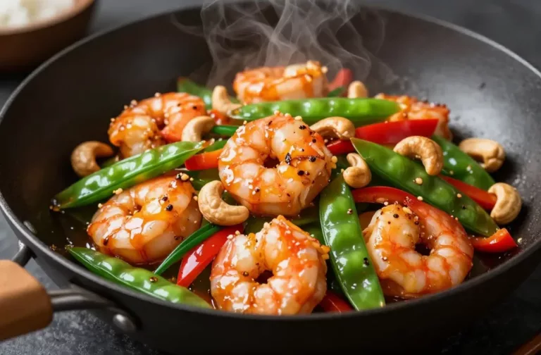 Chinese Cashew Shrimp Stir Fry That Beats Takeout Tonight