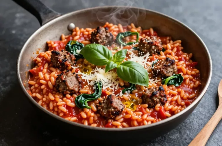 Creamy Tomato Sausage Rice You’Ll Crave on Repeat