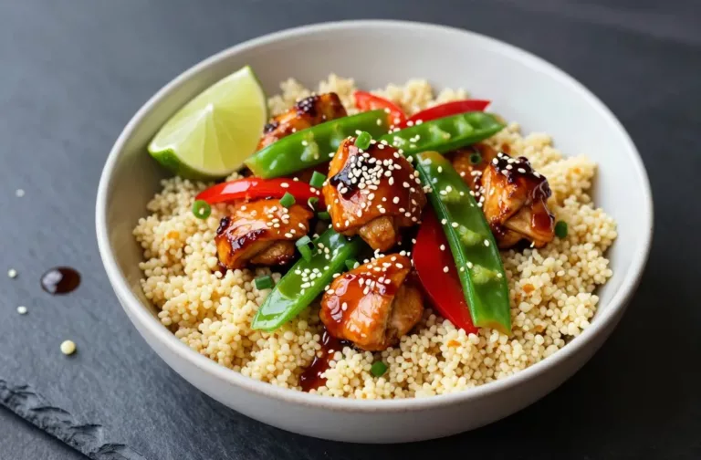 Sweet Chili Chicken Couscous in 30 Minutes Flat
