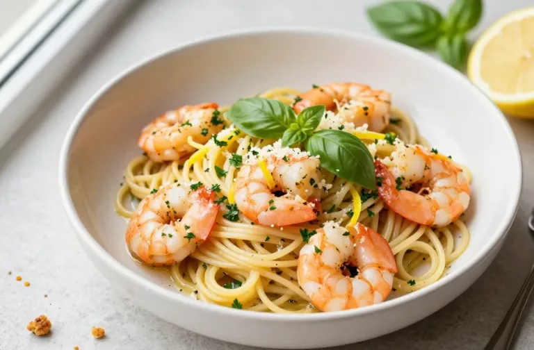 Lemon Herb Shrimp Pasta Ready in 25 Minutes