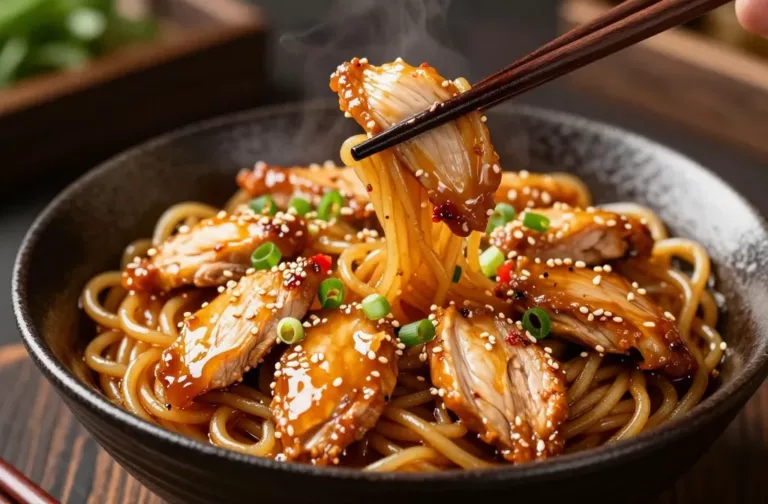 Honey Garlic Chicken Noodles You’Ll Crave Every Night