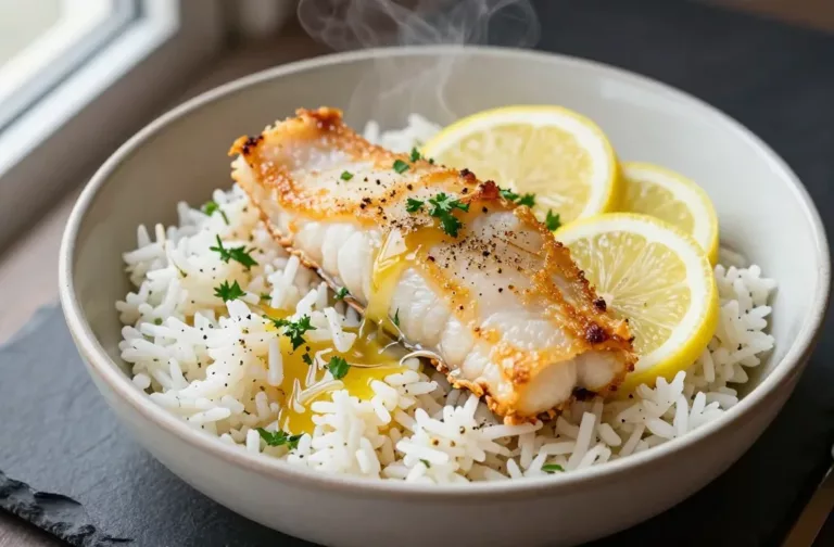 Garlic Butter Cod and Rice You’Ll Crave Every Night
