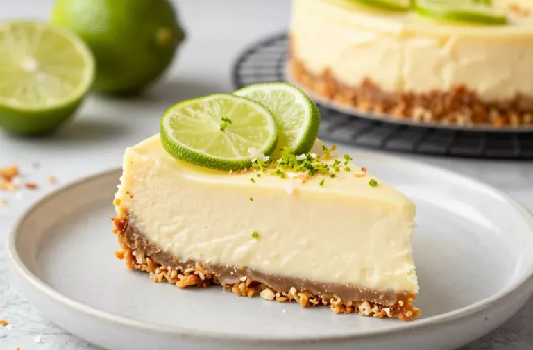 Coconut Lime Cheesecake That Tastes Like Vacation