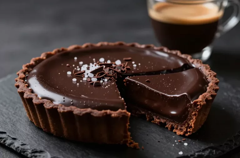Dark Chocolate Espresso Tart That Tastes Like Victory