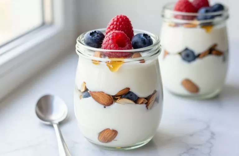 Vanilla Almond Parfaits in 10 Minutes Flat
