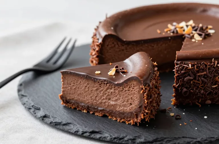 Chocolate Coconut Cheesecake That Stops the Room