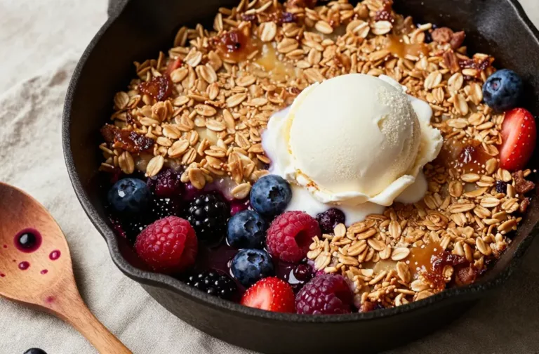 Brown Butter Berry Crisp That Tastes Like Summer