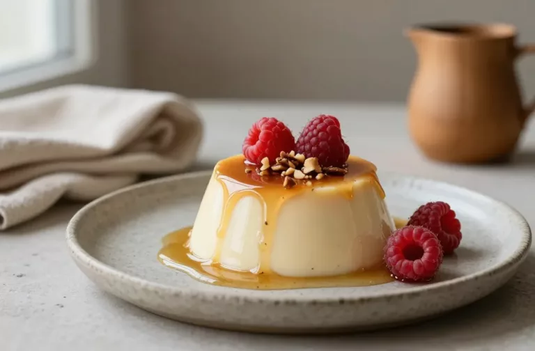 Maple Vanilla Panna Cotta That Wobbles Like a Dream