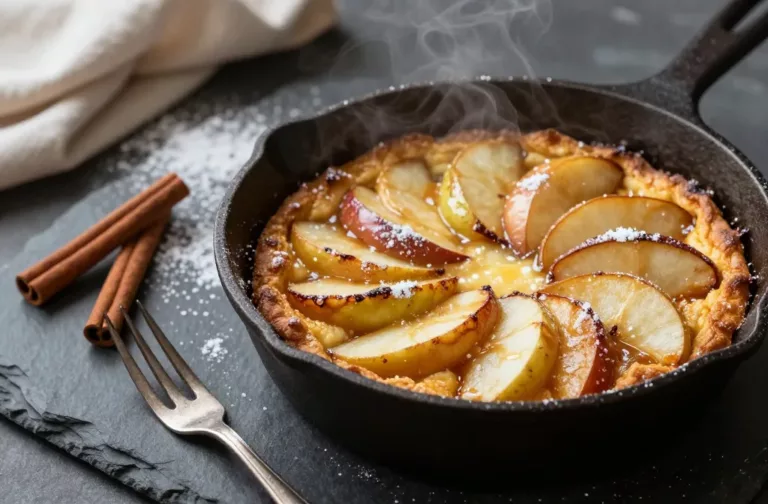 Caramelized Apple Clafoutis Cozy Fall Magic