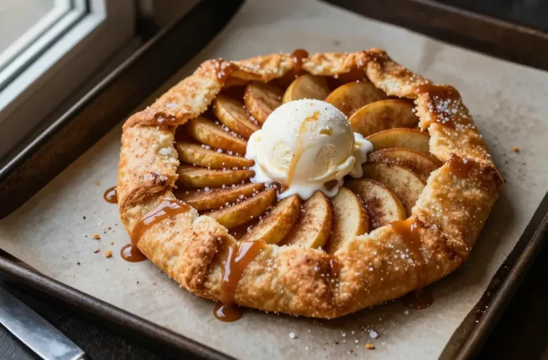 Salted Caramel Apple Galette That Steals the Show